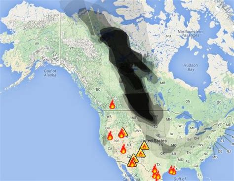 Jet Stream Brings More Canadian Smoke Into The U S Wildfire Today