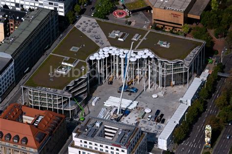 Luftaufnahme Leipzig Neubau Des Verwaltungsgeb Ude Sab S Chsische