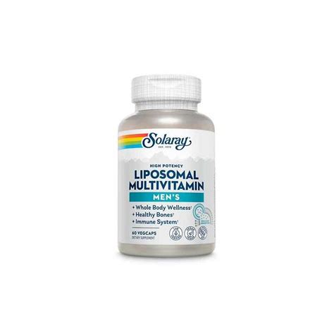 Multivitam Nico Liposomal Men S De Solaray C Psulas