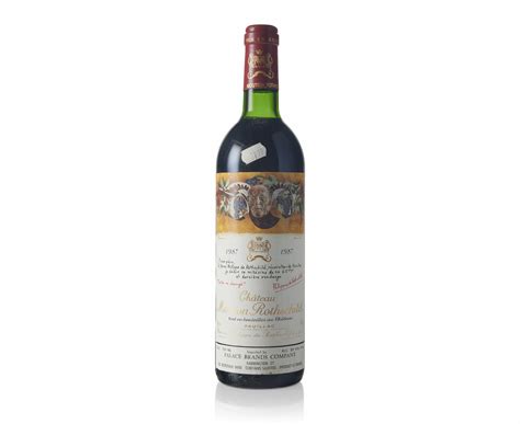 Château Mouton Rothschild 1987 Pauillac 1er Cru Classécorroded