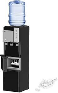 Amazon IKT Hot And Cold Water Cooler Dispenser With Ice Maker For 5 Gallon Bottle 27 Lbs In