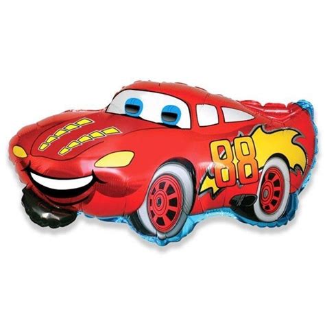 Balon Foliowy Uśmiechnięte Auto Hot Wheels cm Okazje Festyny Balony Foliowe