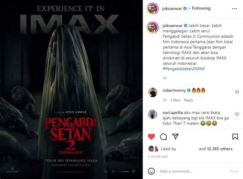 Pengabdi Setan 2 Jadi Film Lokal Pertama Di Asia Tenggara Yang Rilis