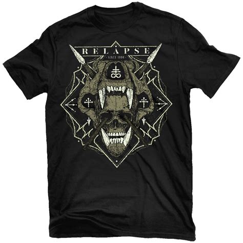 Relapse Records Alchemy T Shirt Relapse Records Official Store