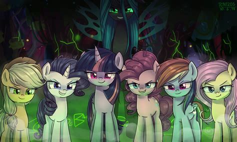 The Mean Six By Looknamtcn On Deviantart Mlp Infection Au Fanart Mlp