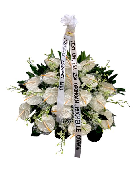 Funeral Flowers Delivery Philippines I Call 83305174 I Same Day Delivery