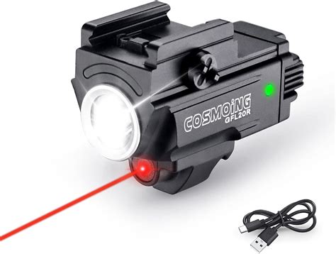 Amazon Cosmoing Red Laser Light Combo Lumen Usb Rechargeable