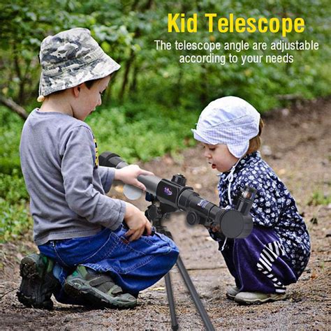 LYUMO Telescope, Kid Telescope,Children Kids Educational Gift Toy Monocular Space Astronomical ...