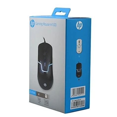 Hp M100s Usb Wired Optical Gaming Mouse 1qw49aa Marvel Africa