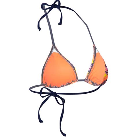 Hurley Mayan Stripe Triangle Bikini Top Women S Clothing