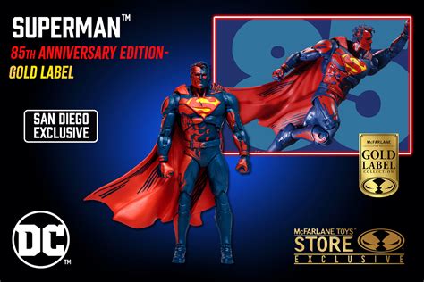 Superman 85th Anniversary Gold Label 7 Figure