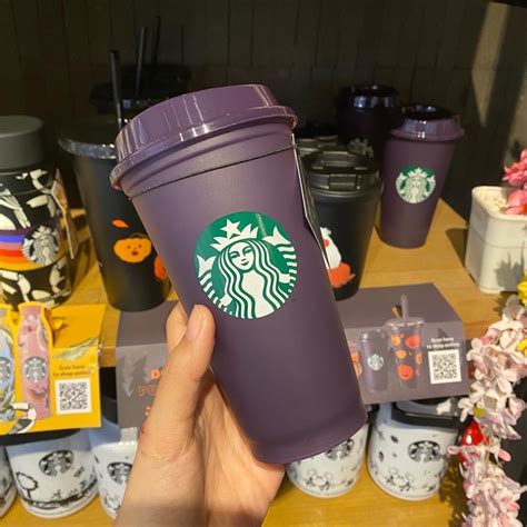 Jual Tumbler Starbucks Hot Cup Haloween Starbucks Reuseable Cup Shopee Indonesia
