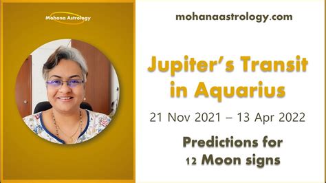 Jupiter Transits In Aquarius November April Jupiter In