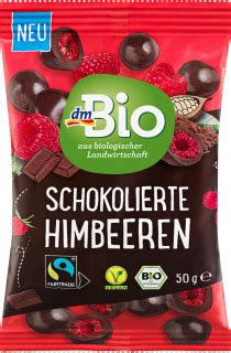 Landgarten Bio Himbeere In Zartbitterschokolade 50 G Dm At