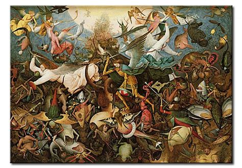 Reproduction Painting The Fall Of The Rebel Angels Pieter Bruegel The