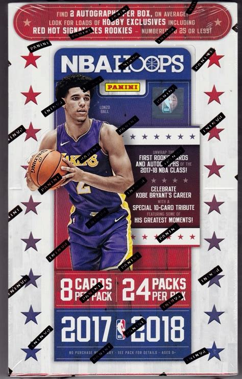 2017 18 Panini Nba Hoops Basketball Checklist Sports Card Radio