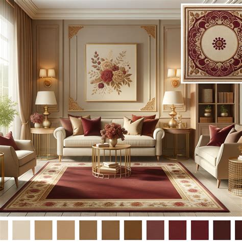 What Color Paint Goes With Burgundy Carpet Artofit