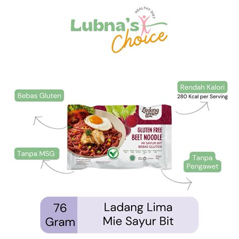 Jual Ladang Lima Veggie Noodle Gluten Free Beet Shopee Indonesia