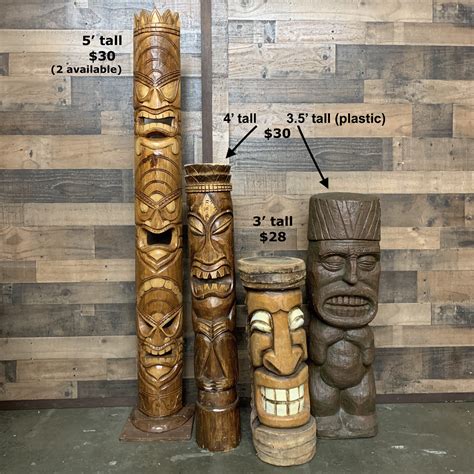 Tiki Statue – 3.5 ft | Make a Scene