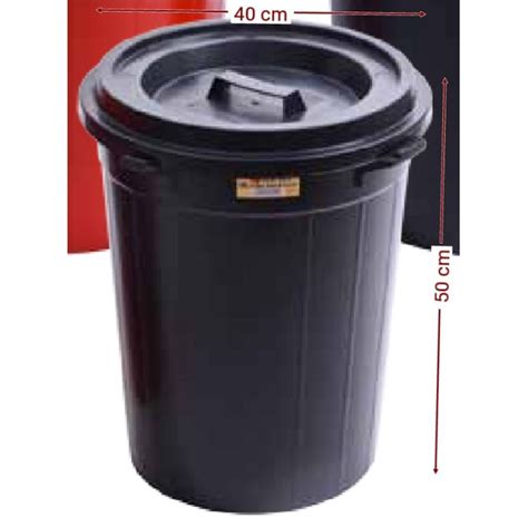 Tong Sampah Hitam 12 Gallon Shopee Malaysia