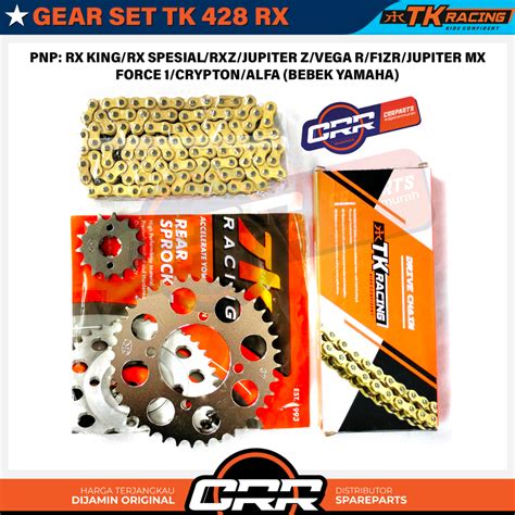 Jual Gear Set Girset Yamaha Jupiter Z Vega R Jupiter Mx Rx King