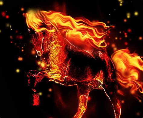 Fire Horse By Applefresh On Deviantart