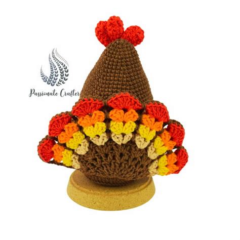 Crochet Thanksgiving Turkey Gnome | AllFreeCrochet.com