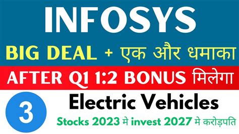 बड़ा धमाका 1 2 Bonus Declared 🚨 Infosys Share Latest News 3 Best