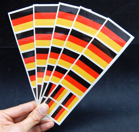 Germany German Flag Temporary Tattoo & Party Favors – Premium Temporary ...