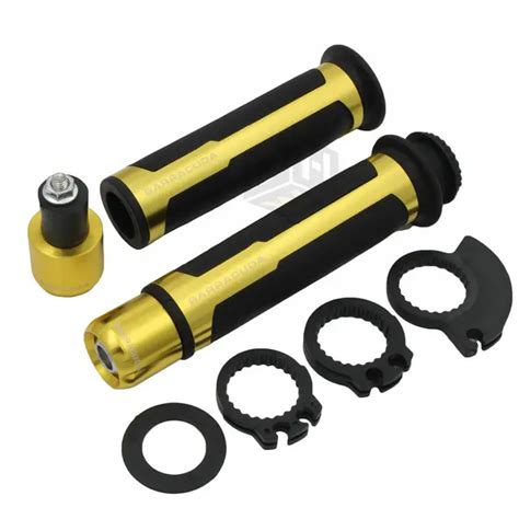 Universal Mm Cnc Motorcycle Handle Grips Racing Handlebar Grip