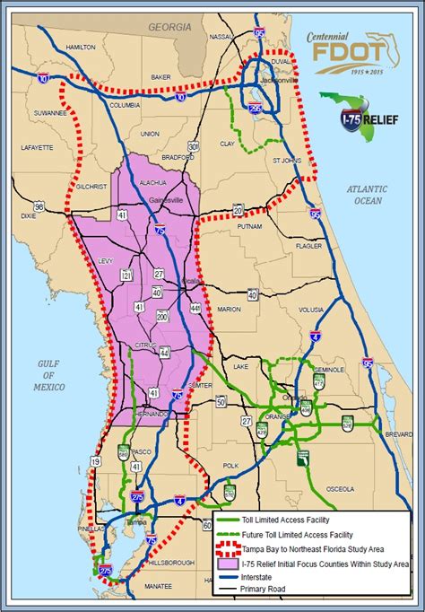 Fdot I 75 Relief Study