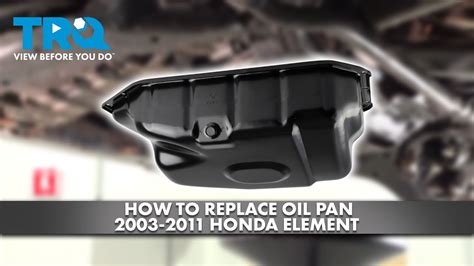 Honda Crv Oil Pan Gasket Replacement