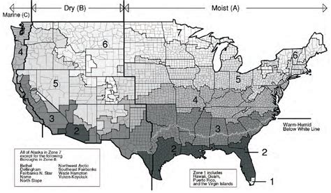 North Carolina Climate Zone Map