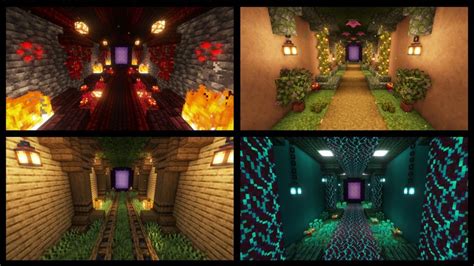 Minecraft 5 Big Tunnel Designs YouTube