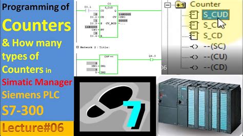 06 Siemens PLC Counter Programming How Many Types Of Counters In S7