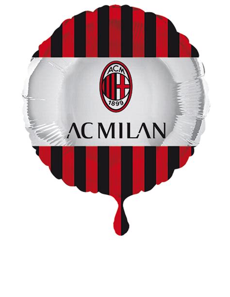 Ballon Aluminium Rond AC Milan 43 Cm Deguise Toi Achat De