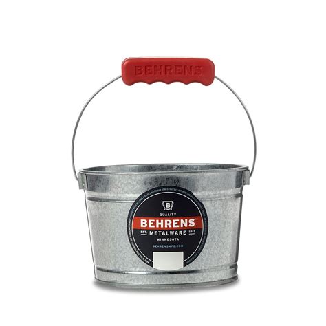 Quart Galvanized Steel Paint Pail Behrens Mfg