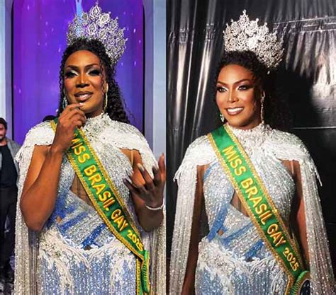 Miss Brasil Gay representante do Rio de Janeiro é coroada em concurso