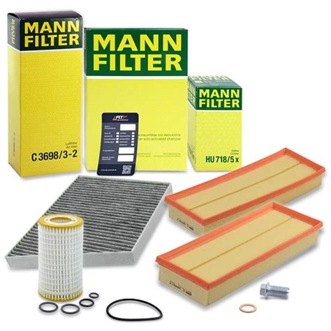 MANN FILTER Inspektionspaket Filtersatz SET A 10492620 günstig online