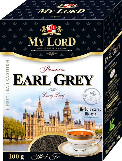 MyLord herbata czarna liściasta Earl Grey 100g 9799461403 Allegro pl