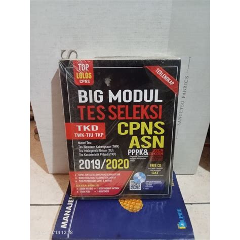 jual original  buku big modul tes seleksi cpns asn