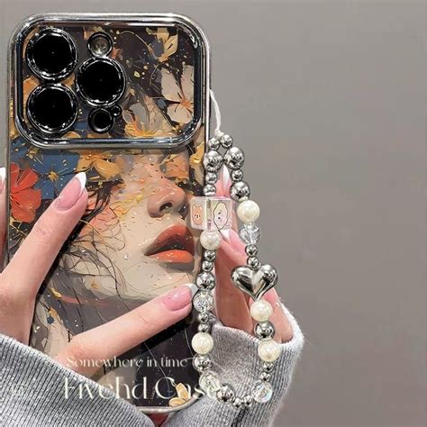 Luxury Plating Casing Lanyard For Infinix Smart 8 Note 40 Hot 30i 40i 9 Play Hot 40 Pro Tecno