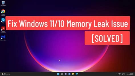 Solución a la fuga de memoria en Windows 11 10 Mundowin