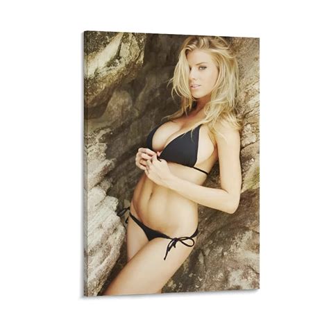 Charlotte McKinney Poster Sexy De Bikini Modelo Big Boobs Wall