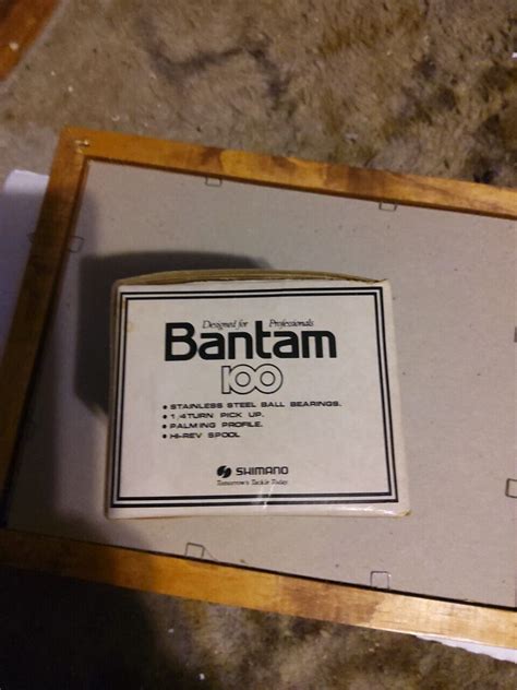 Vintage Shimano Bantam Designed For Professionals New In Box Ebay