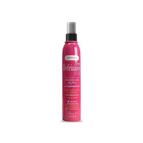 Spray Defrizante Lisos Soft Hair 140ml Loja Soft Hair Cosméticos