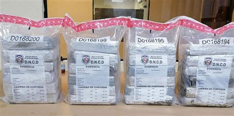 DNCD incauta 24 paquetes de presunta cocaína escondida en piso de