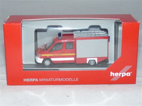 Herpa Mercedes Benz Sprinter Tsf Feuerwehr Neu Ovp