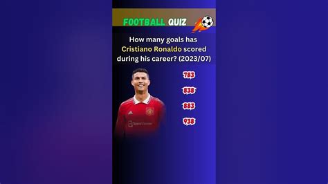 How Many Goals Has Cristiano Ronaldo Scored During His Career Shorts