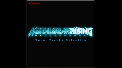 Metal Gear Rising Revengeance Soundtrack Ost Rules Of Nature Extended Youtube